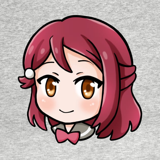 Aqours chibi - Riko by koomalaama